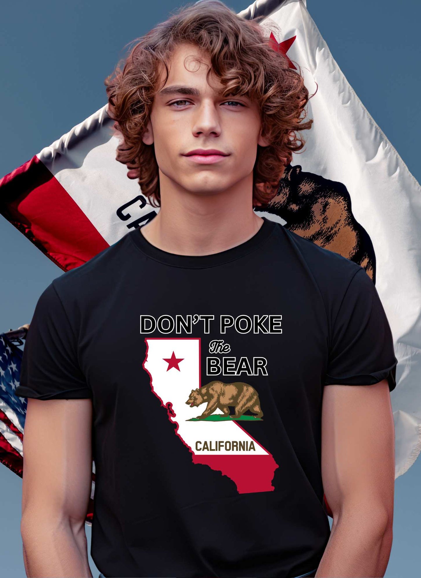 Don’t Poke the Bear California T-Shirt – Inspired by Our People