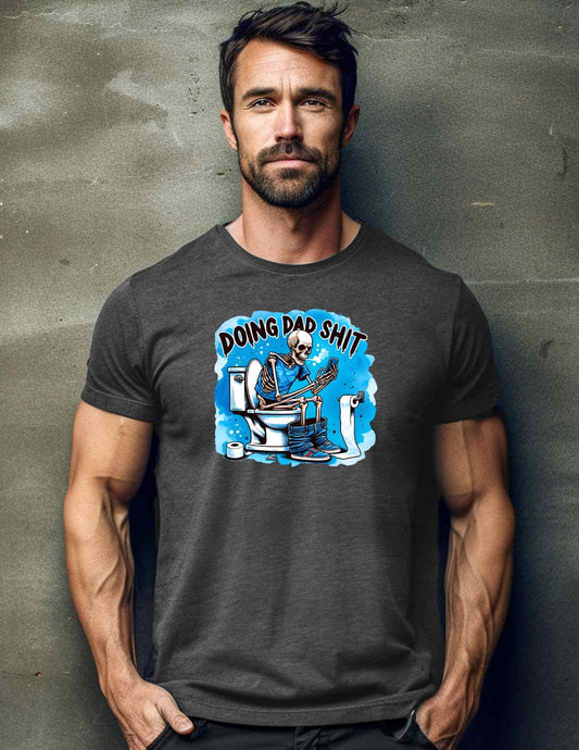 Doing Dad's Statement T-shirt Casual Cotton Top Summer Breathable Fabrics