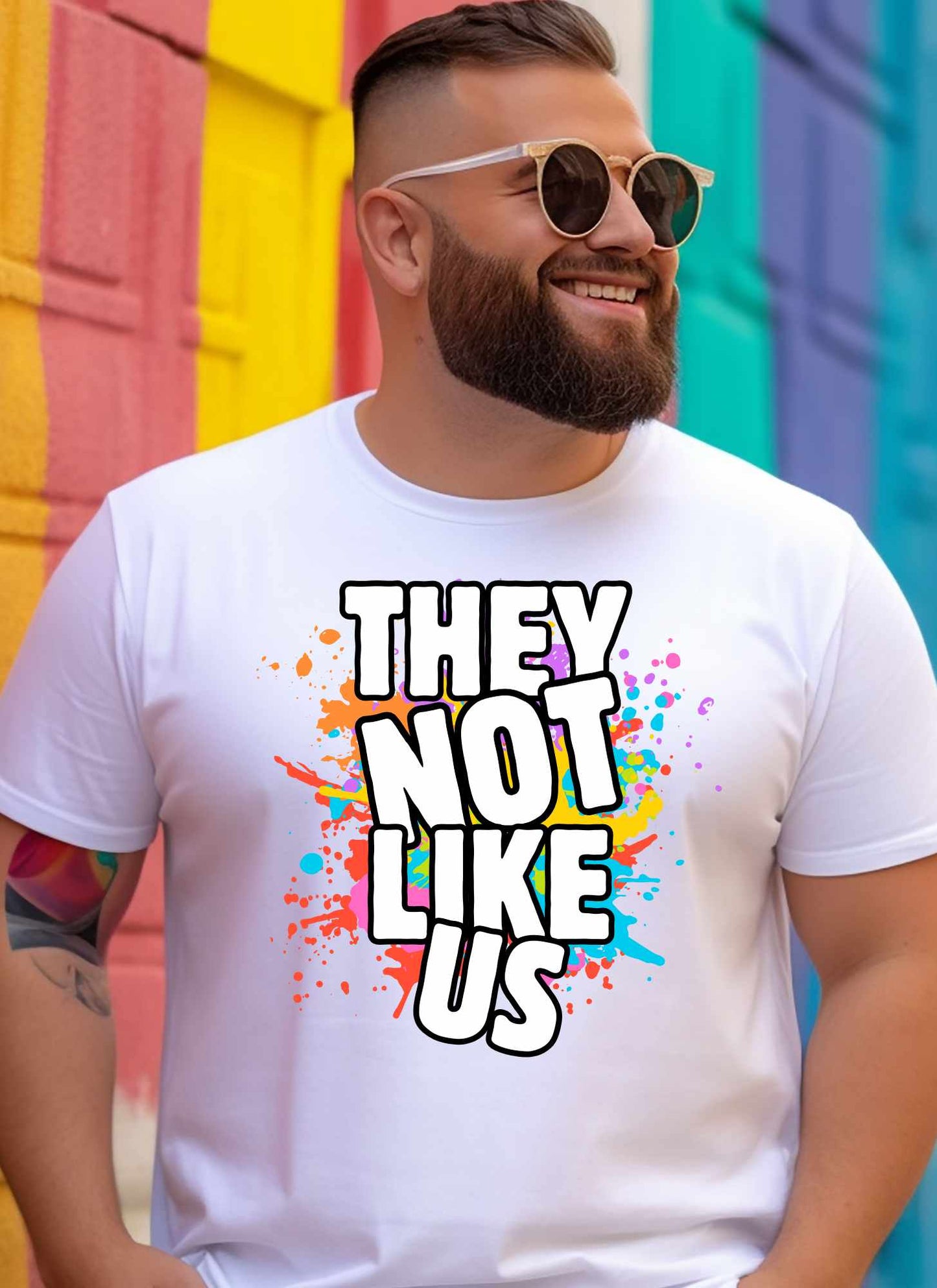 They Not like US Unixex T-shirt