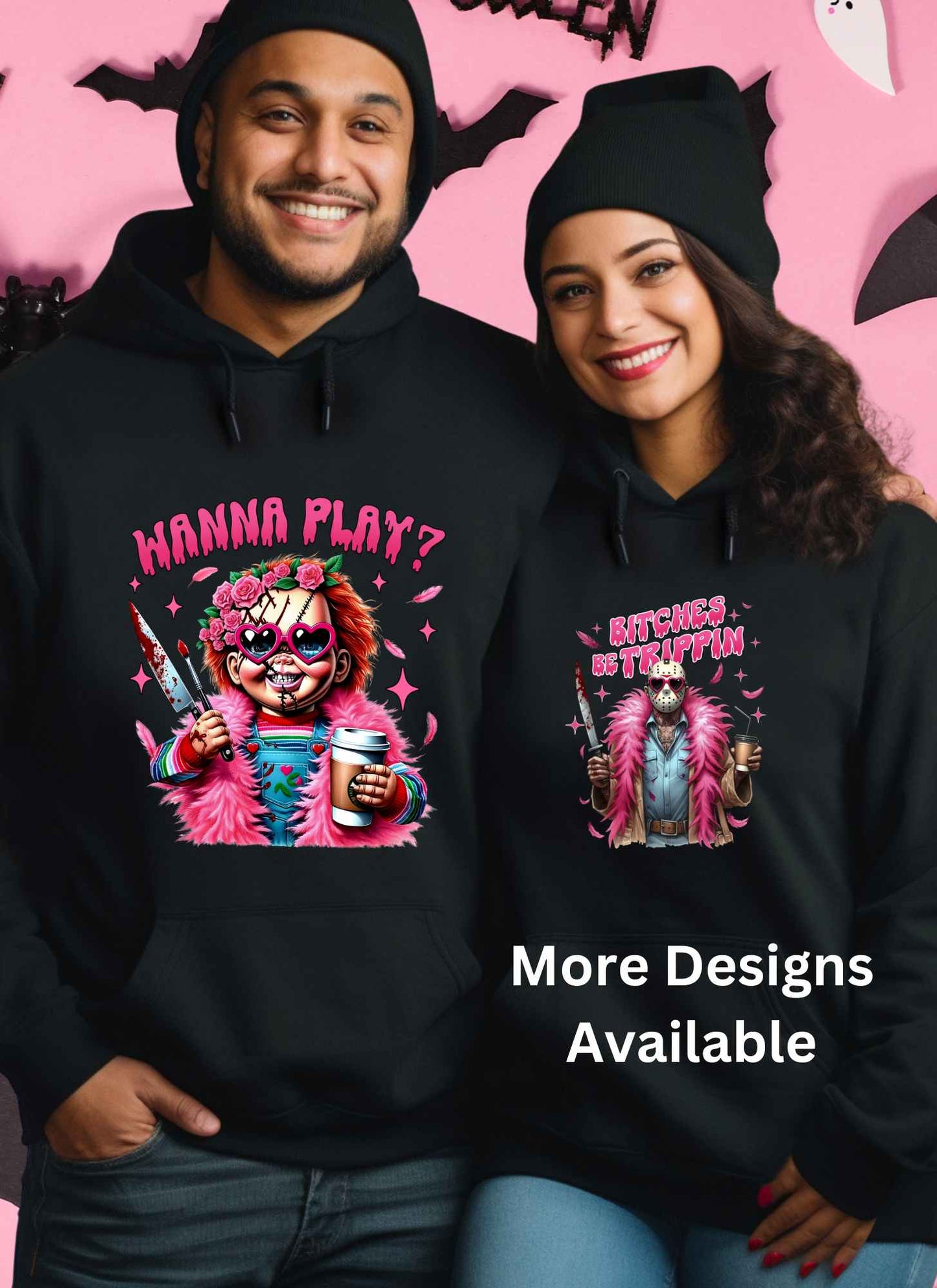 Wanna Play? Halloween Unisex T-shirt | Hoodies Casual