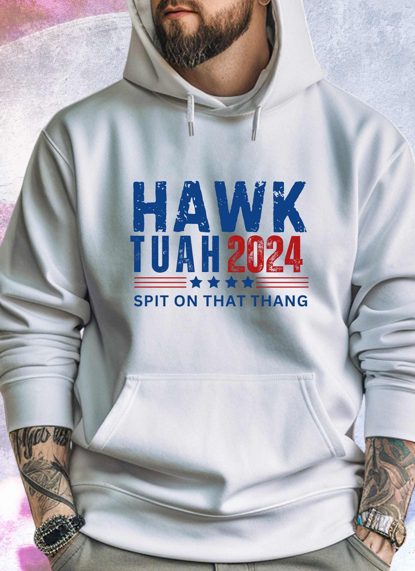 Hawk Tuah Spit on the Thang Statement T-shirt | Hoodie Casual Cotton Top Summer