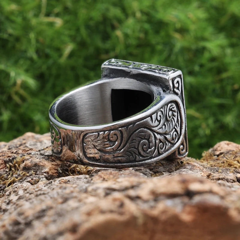 Hip-Hop Retro Rock Geometric 304 Stainless Steel Unisex Rings