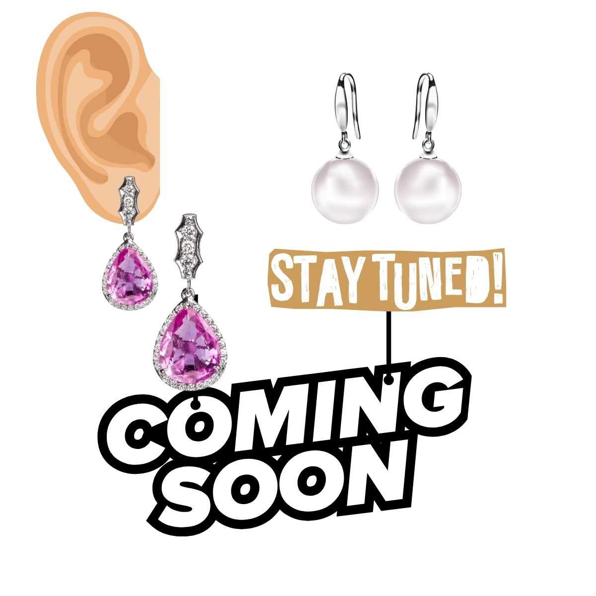 Unisex Earrings Men's Women's