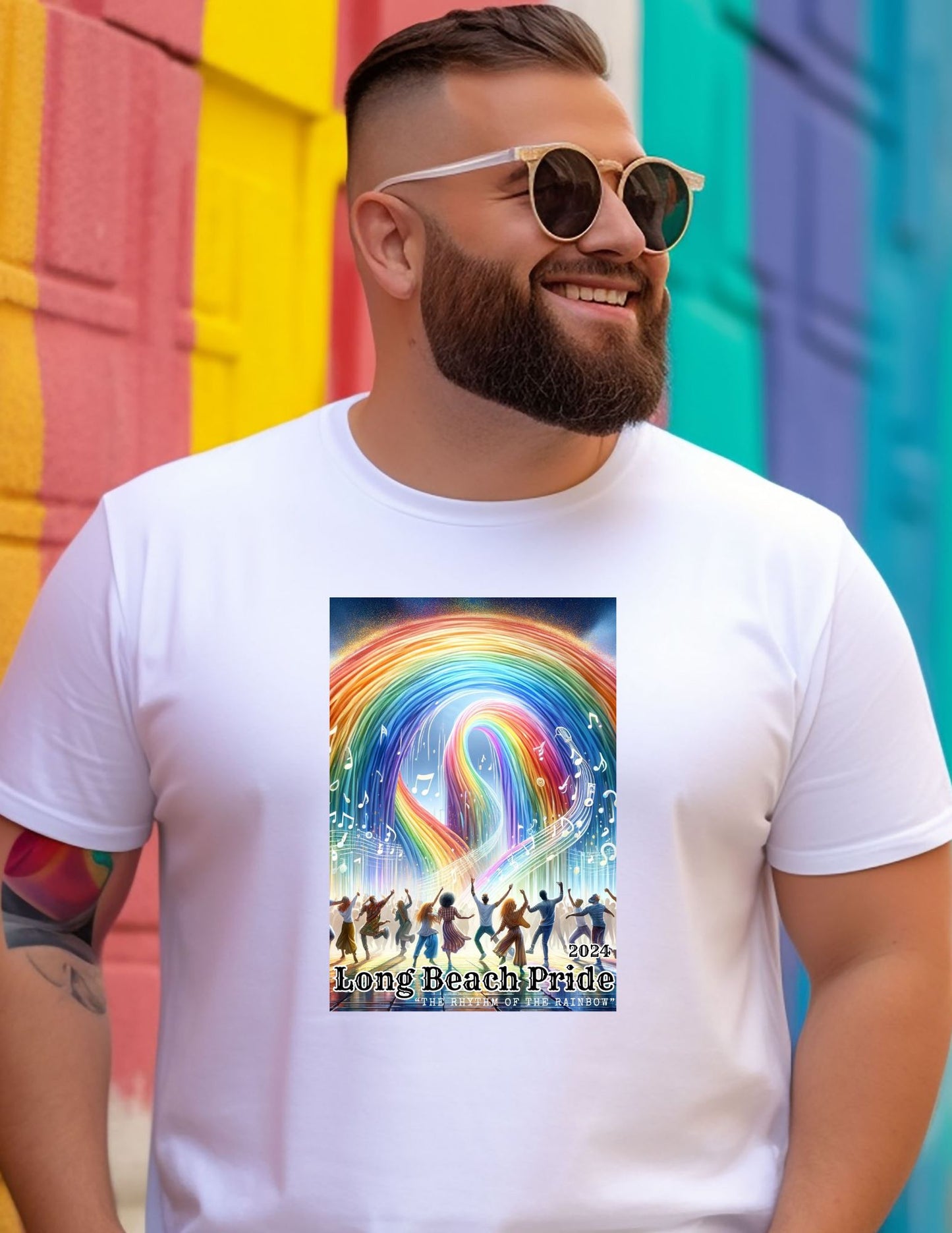 Official T-Shirt | Long Beach Pride 2024 LGBTQ+ Unisex Love Pride