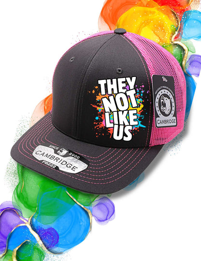 They Not Like Us Adjustable Trucker Cap Mesh Back
