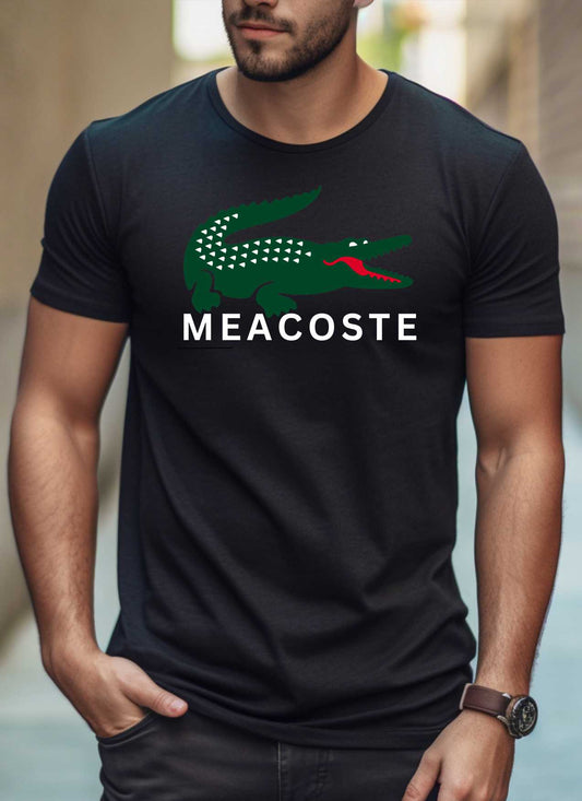 MEACOSTE Statement T-shirt Casual Cotton Top Summer