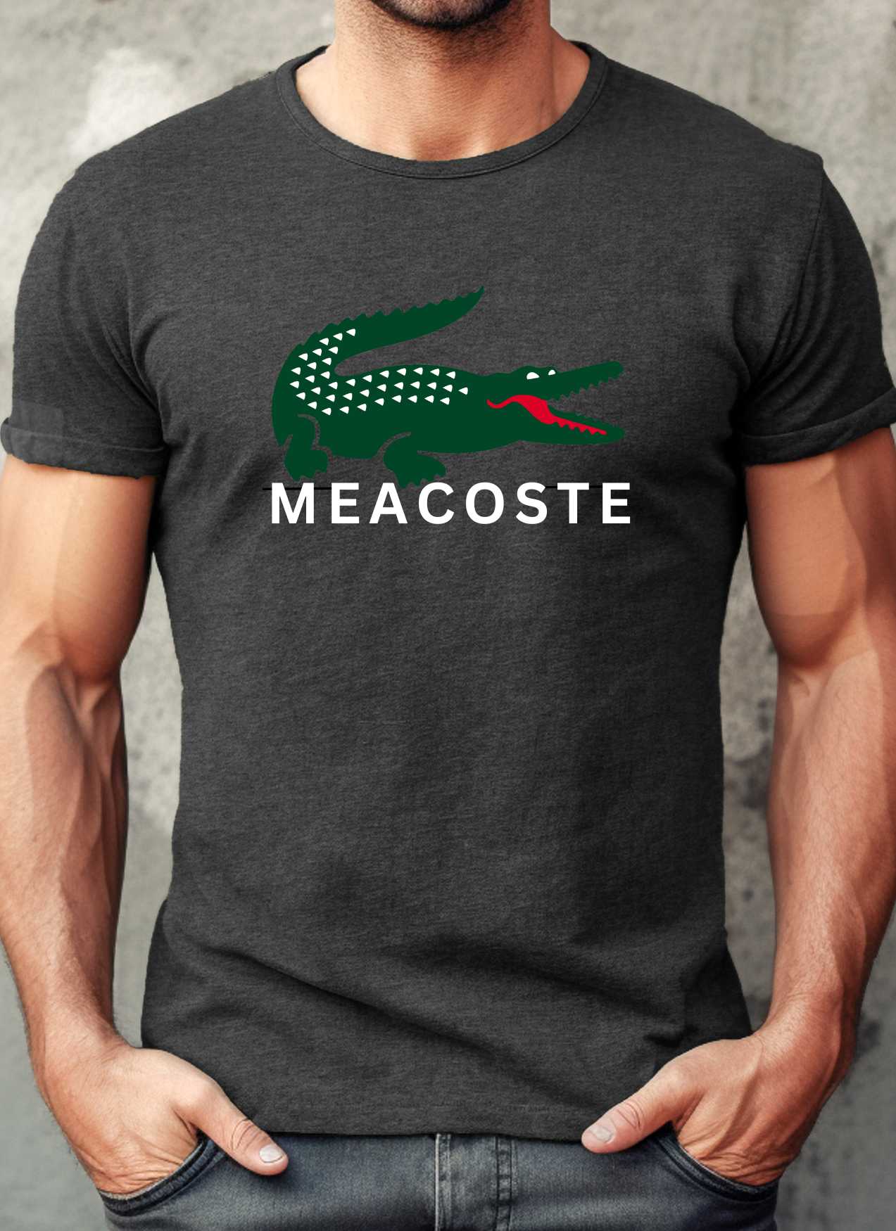 MEACOSTE Statement T-shirt Casual Cotton Top Summer