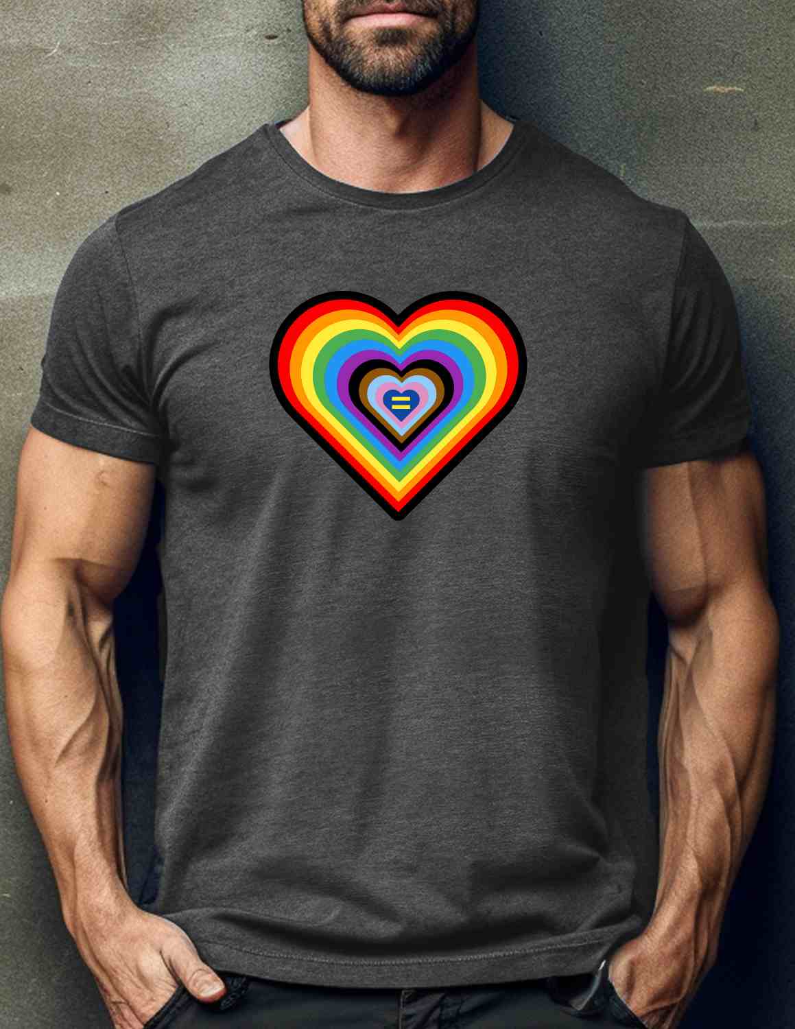 Love is Love Heart T-shirt / Hoodie Casual Cotton Breathable Fabrics