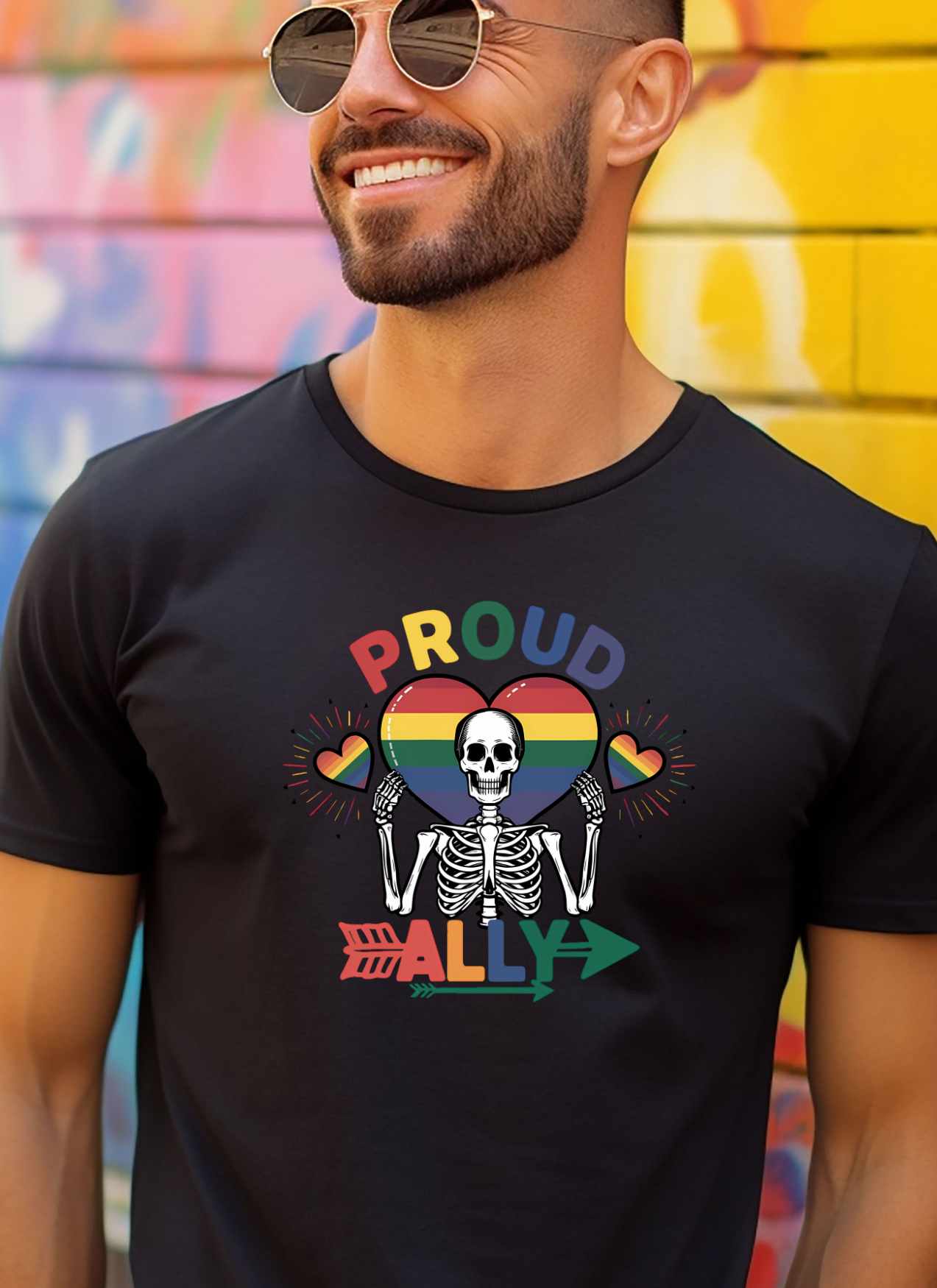 It Takes a lot of Courage LGBTQ+ Halloween EDITION Statement T-shirt