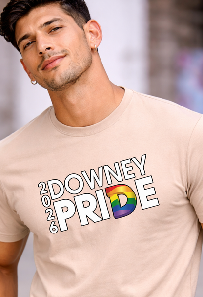 Downey Pride 2026 Official Tee