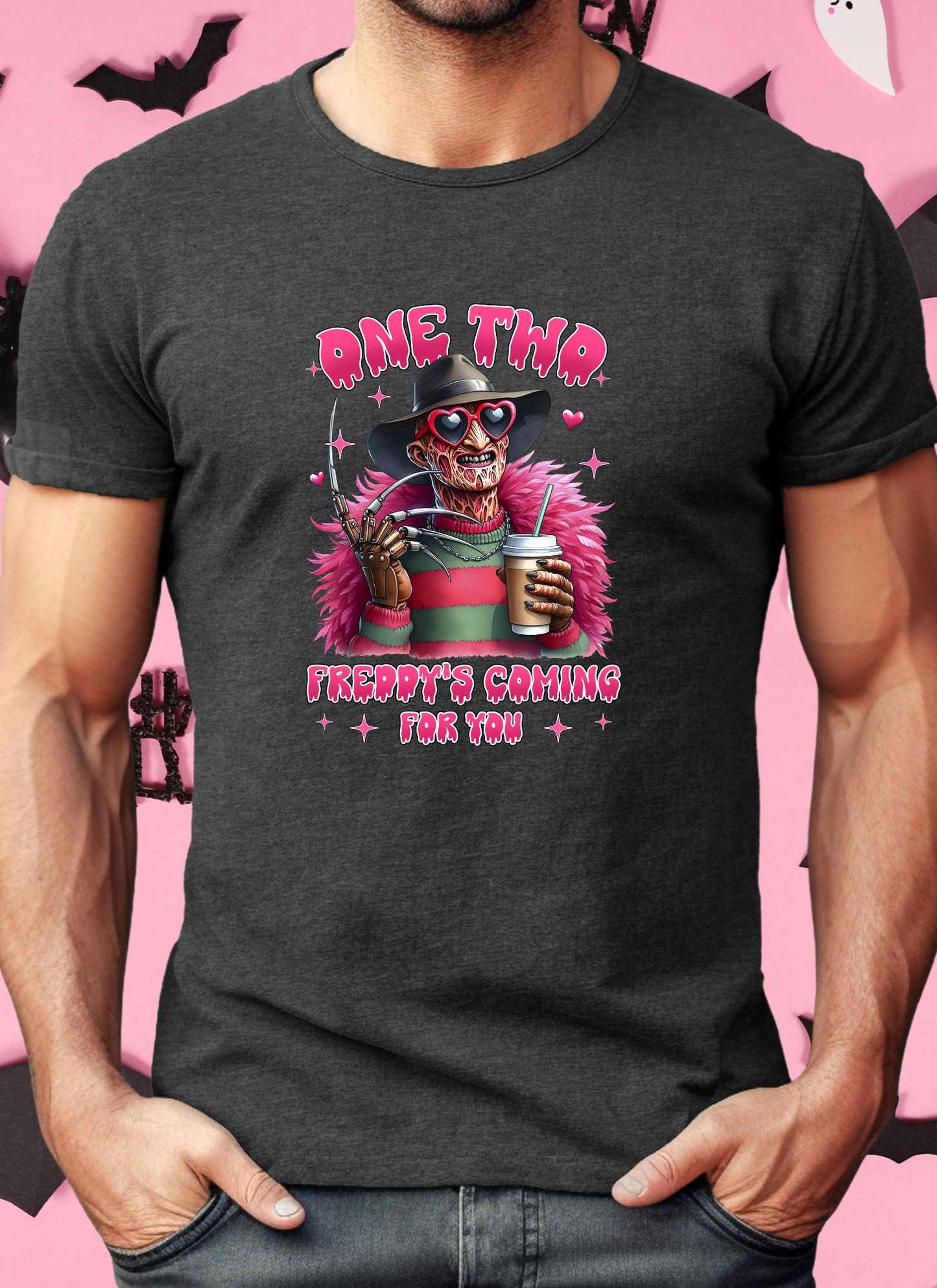 One Two Freddy's coming for you !!! Halloween Unisex T-shirt | Hoodies Casual