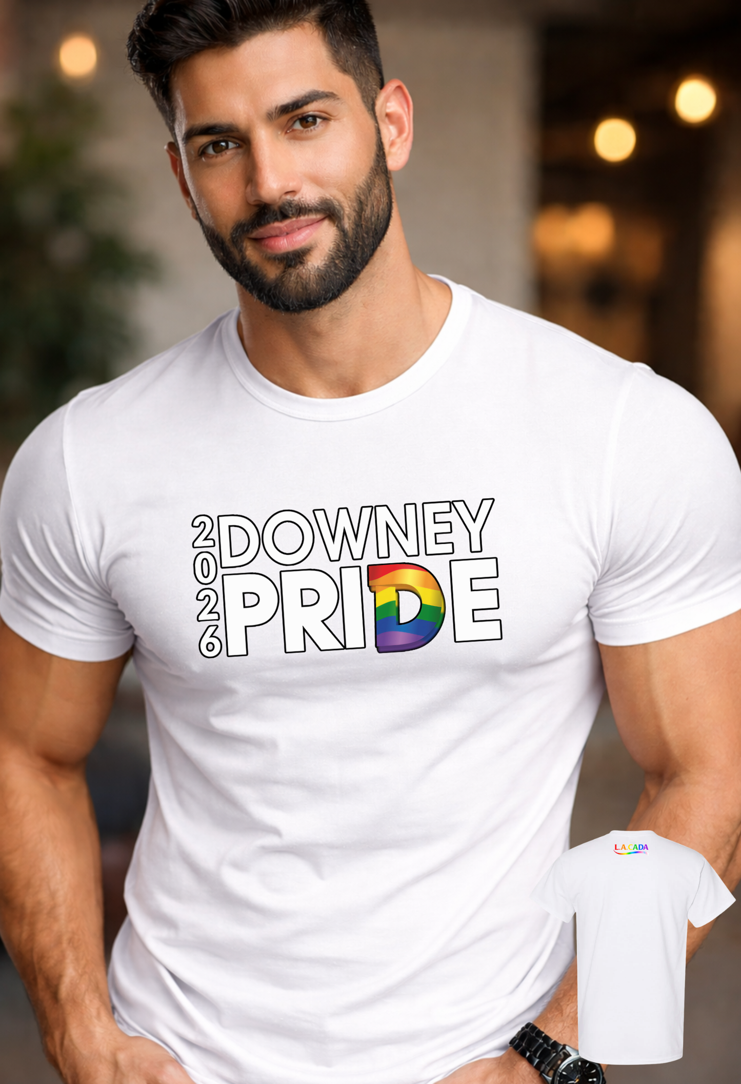 Downey Pride 2026 Official Tee