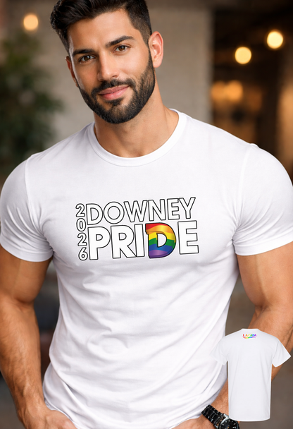 Downey Pride 2026 Official Tee