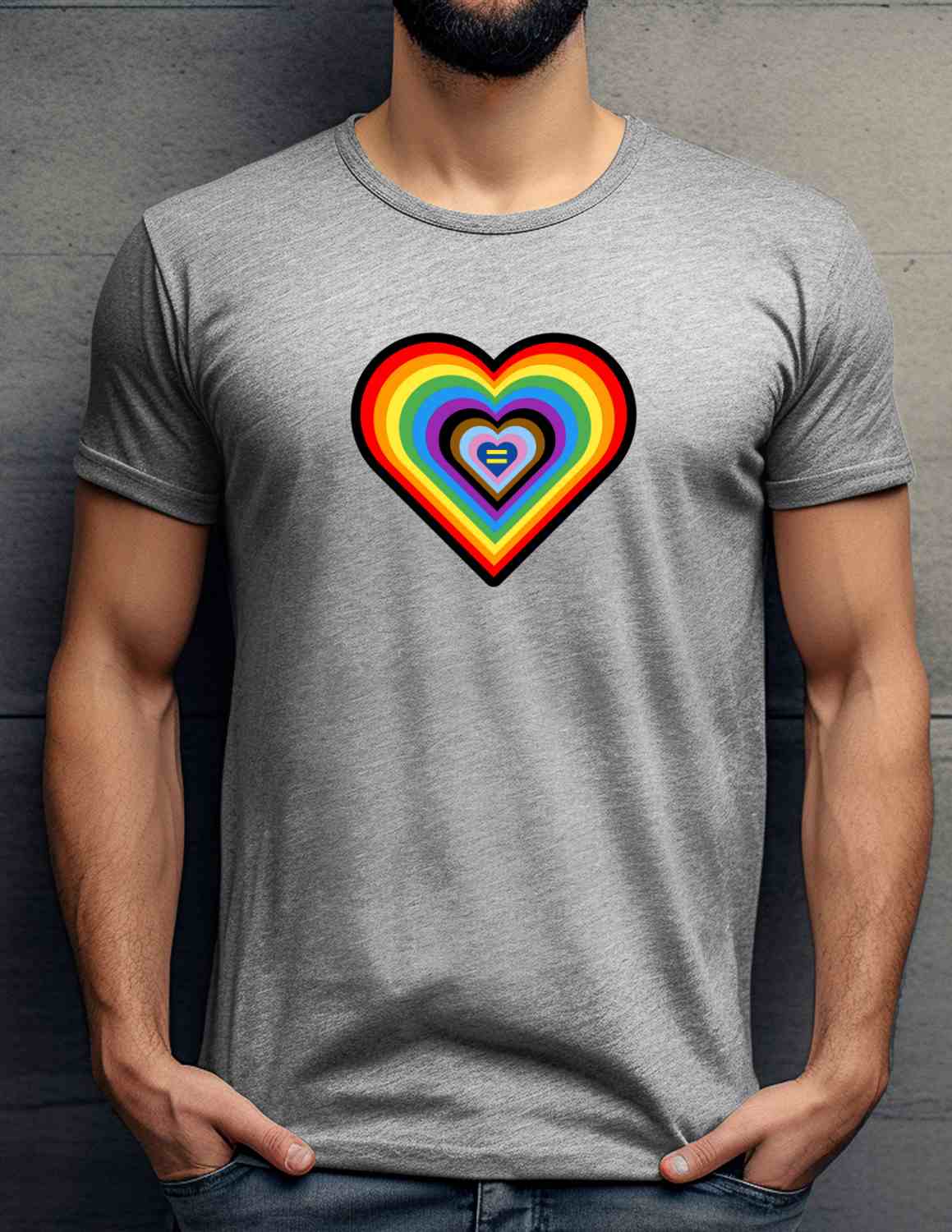 Love is Love Heart T-shirt / Hoodie Casual Cotton Breathable Fabrics