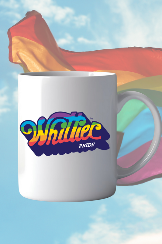 Whittier Pride Mug 15oz– Show Your Pride in Style