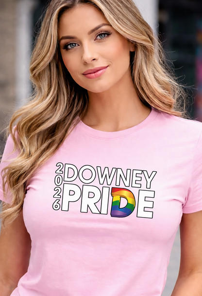 Downey Pride 2026 Official Tee