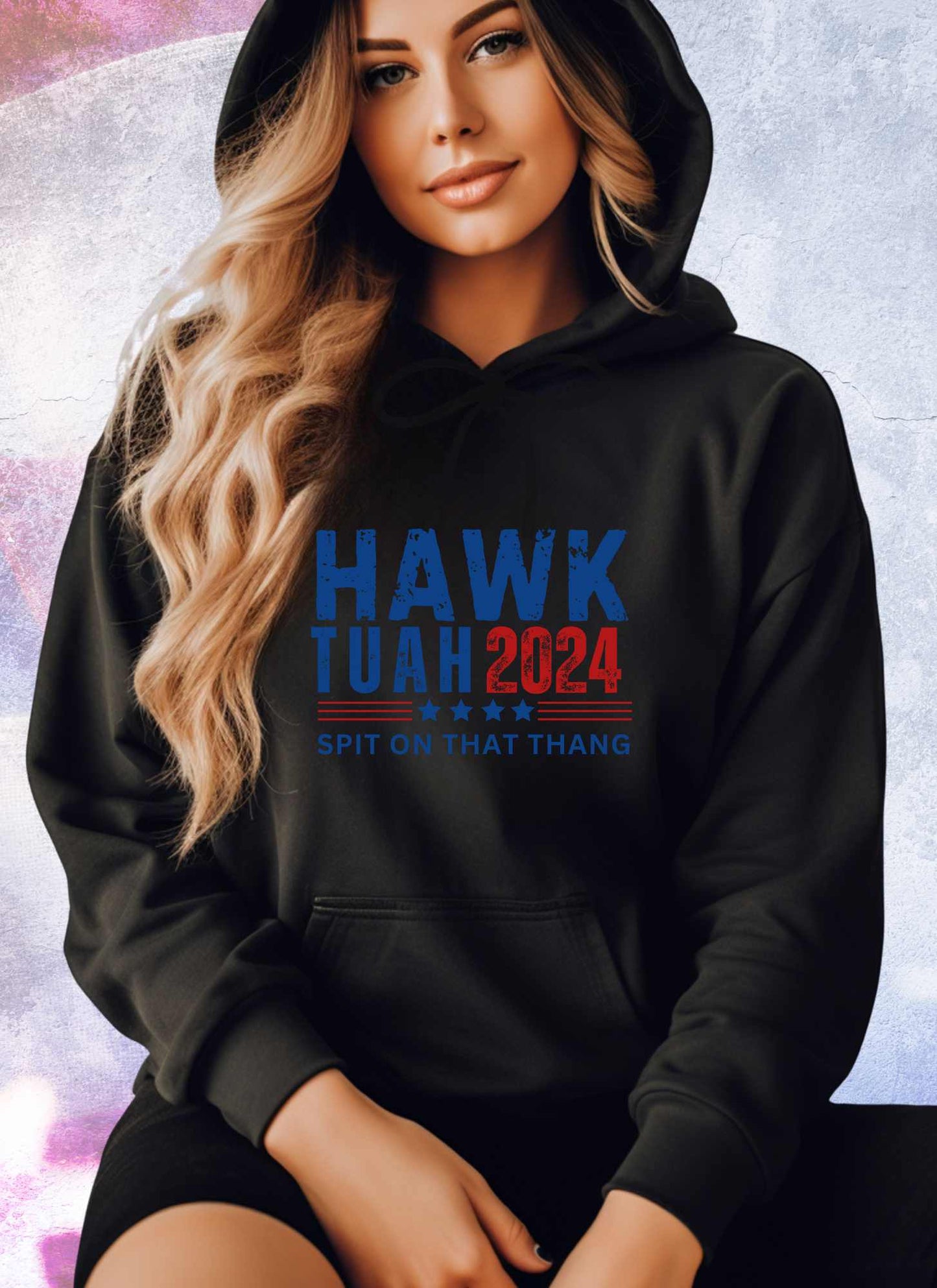 Hawk Tuah Spit on the Thang Statement T-shirt | Hoodie Casual Cotton Top Summer