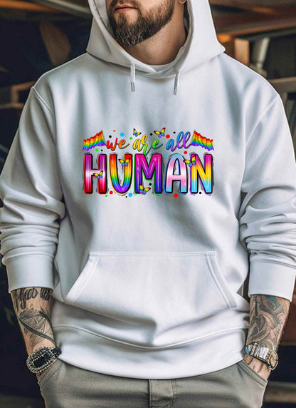 We Are All Human T-Shirt / Hoodies Unisex LGBTQ+