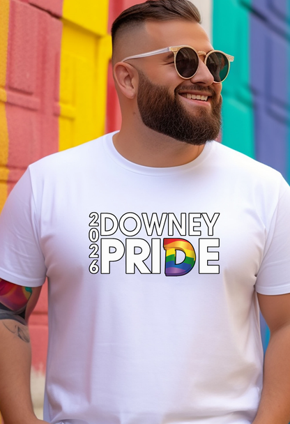 Downey Pride 2026 Official Tee