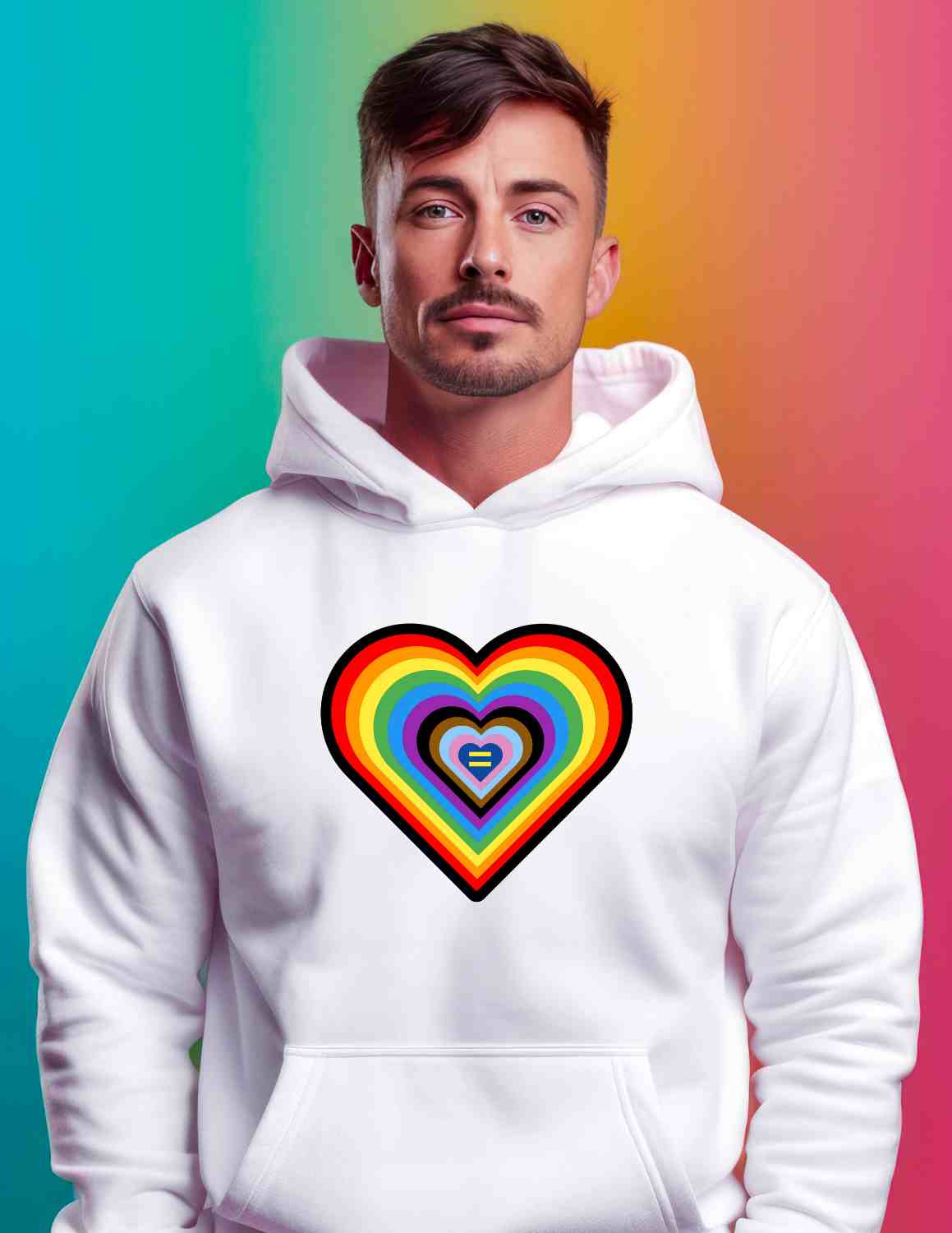 Love is Love Heart T-shirt / Hoodie Casual Cotton Breathable Fabrics