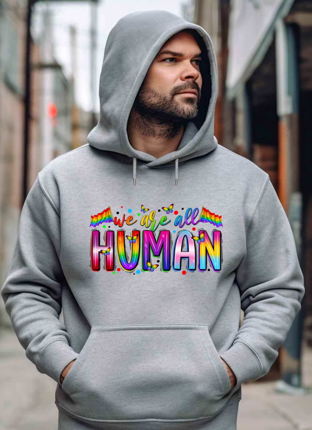 We Are All Human T-Shirt / Hoodies Unisex LGBTQ+