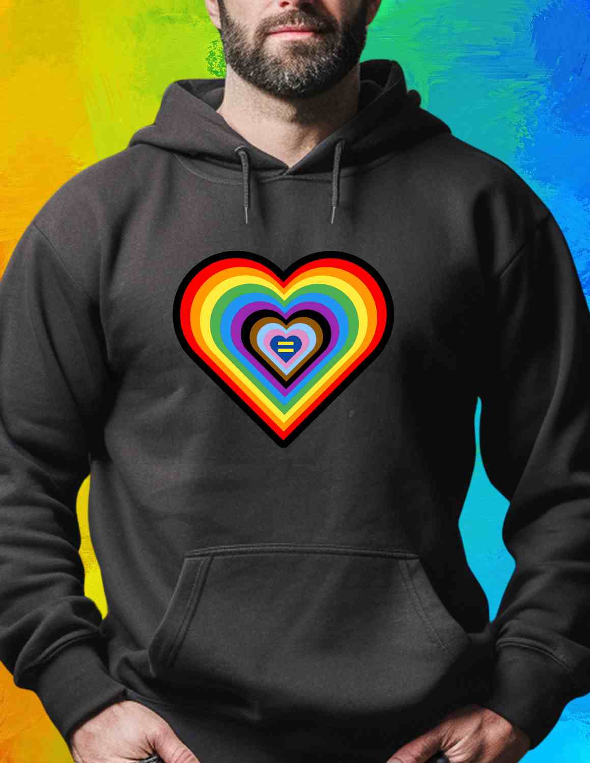 Love is Love Heart T-shirt / Hoodie Casual Cotton Breathable Fabrics