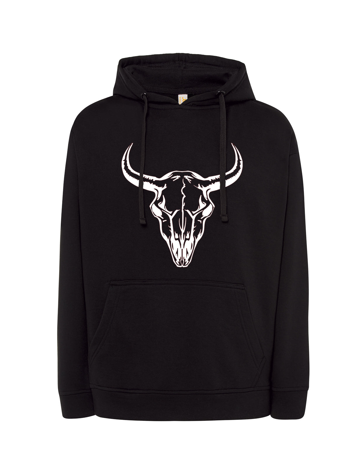 Pullover Hoodie Bull Skull,