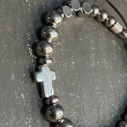Minimalist Stainless Steel - Gold Plated Mens Unisex Women Beaded Bracelet