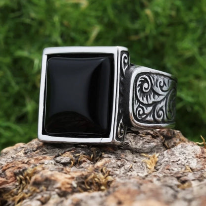 Hip-Hop Retro Rock Geometric 304 Stainless Steel Unisex Rings