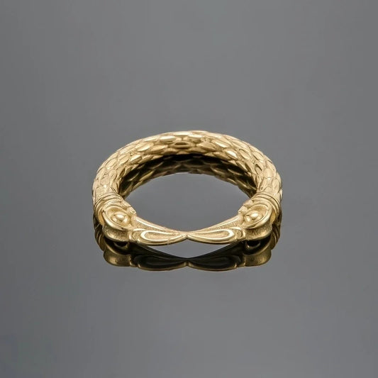 Hip-hop Retro Animal Stainless Steel Men's Rings
