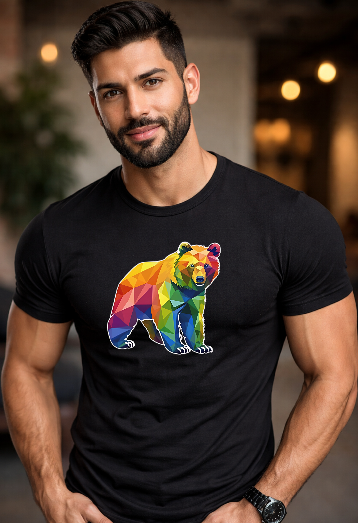Pride Bear Mens T-Shirts