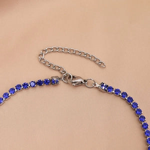 Tennis Bracelet Stainless Steel Zircon for Men Women Micro-set Full Diamond Iced Out