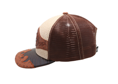 STRAW HAT COWBOY BEIGE/L.BROWN