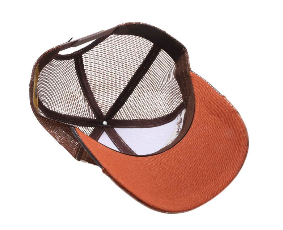 STRAW HAT COWBOY BEIGE/L.BROWN