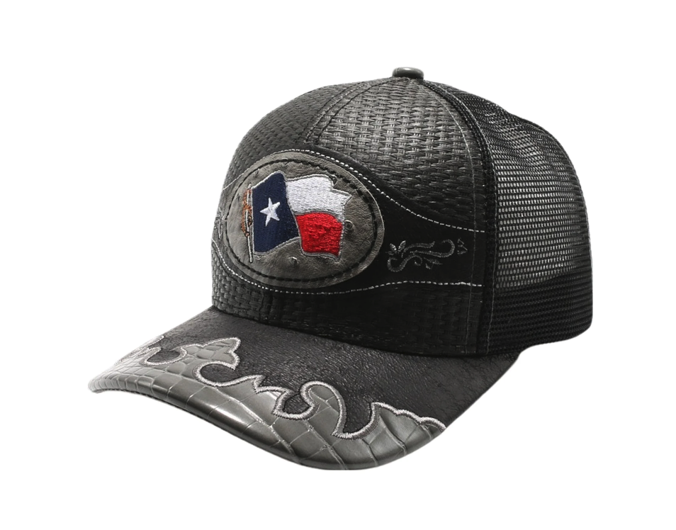 STRAW HAT TX FLAG BLACK/BLACK