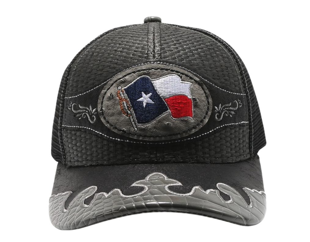 STRAW HAT TX FLAG BLACK/BLACK