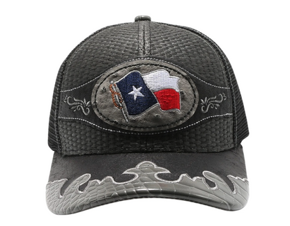 STRAW HAT TX FLAG BLACK/BLACK