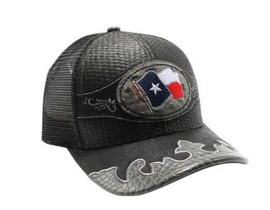 STRAW HAT TX FLAG BLACK/BLACK