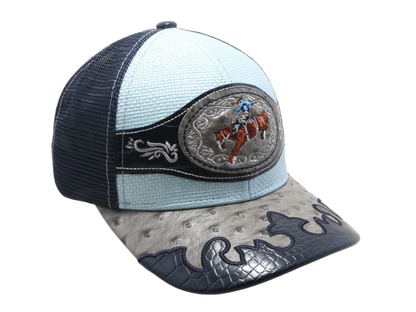 STRAW HAT COWBOY SKY/NAVY