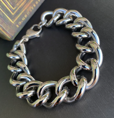Bracelet Stainless Steel Figaro Chain - Stainless Steel Curb Chain