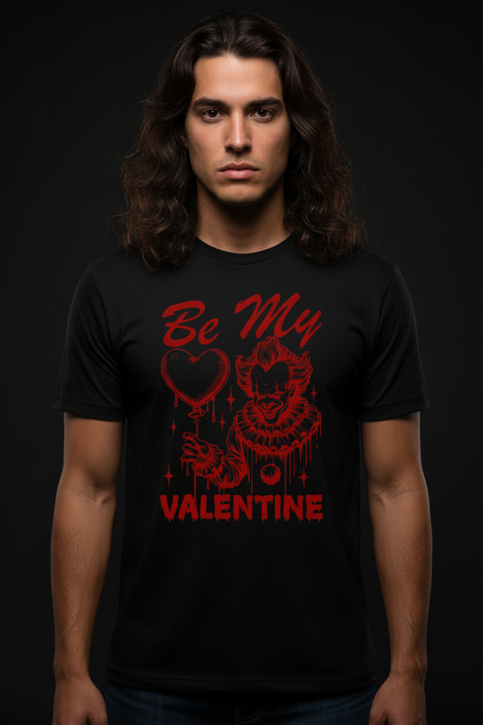 Be My Valentine – Romantic Statement Graphic T-Shirt