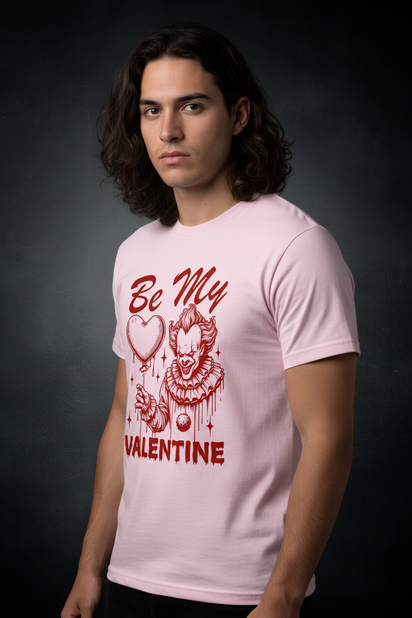 Be My Valentine – Romantic Statement Graphic T-Shirt
