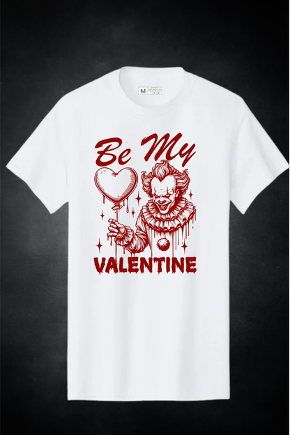 Be My Valentine graphic T-shirt styled for Valentine’s Day outfit