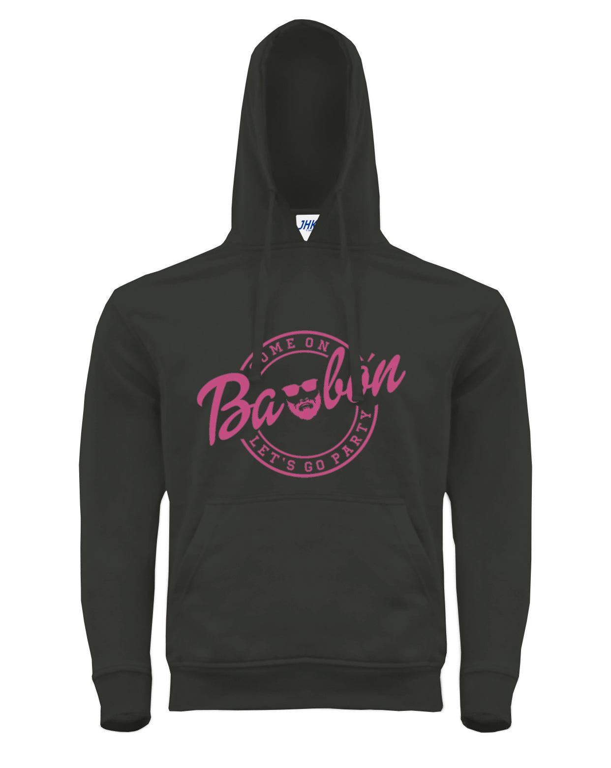 Let go Party Barbon Pullover Hoodie, Pink